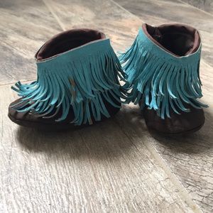 Brand new boutique custom made baby boots